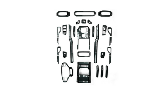 Jetour T2 Interior Kit - Carbon Fiber Style