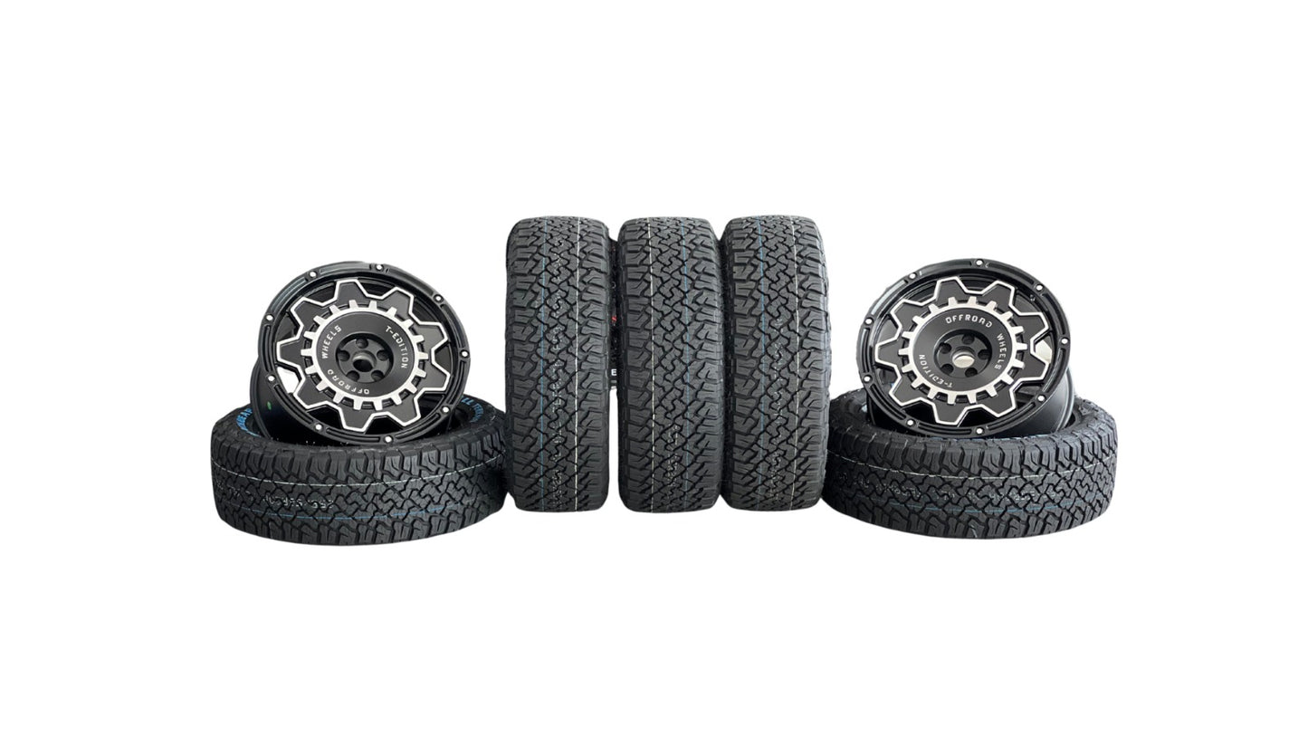 Jetour T2 MVF Alloy Wheels + Tyres (Set 5 pcs)
