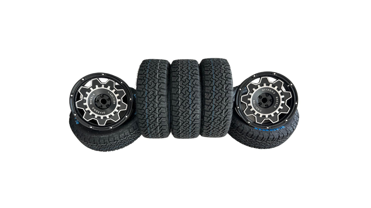 Jetour T2 MVF Alloy Wheels + Tyres (Set 5 pcs)