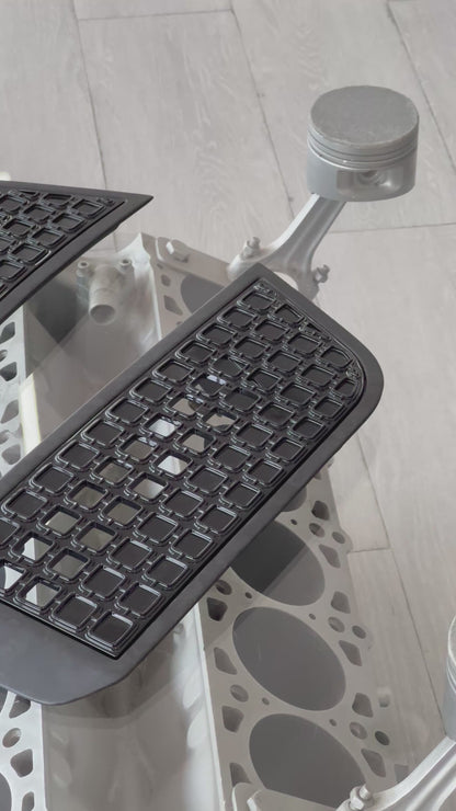 Side Vent  For Defender Octa 2025 2026 Black