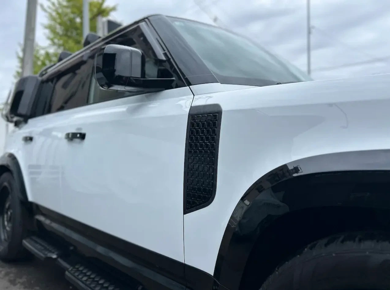 Side Vent  For Defender Octa 2025 2026 Black